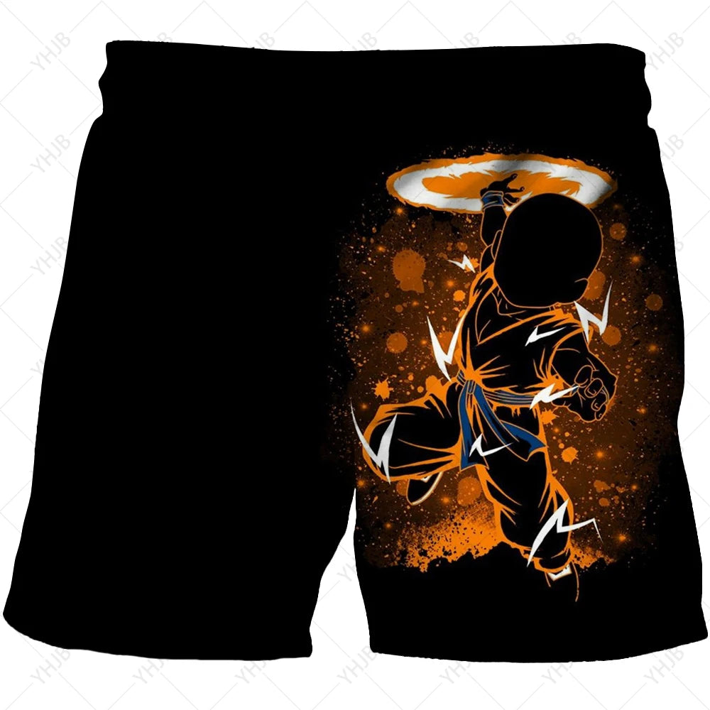 Dragon Ball Z Quick-Dry Swim Shorts – Cool Summer Beachwear