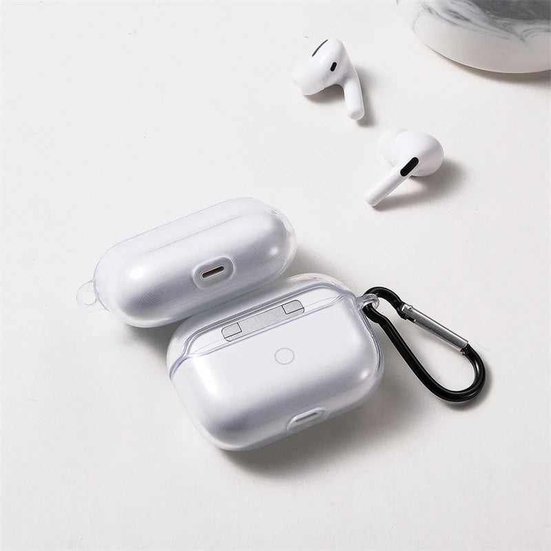 Anime Chainsaw Man power and meowy Soft silicone TPU Case For AirPods Pro 1 2 3 Clear Wireless Bluetooth Earphone Box