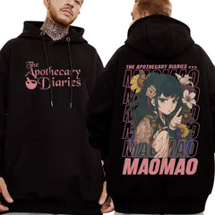 The Apothecary Diaries Maomao Graphic Hoodie Unisex Oversized Harajuku Pullover