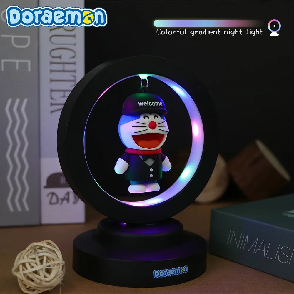 Doraemon LED Night Light – RGB Color Lamp for Kids' Bedroom & Gifts