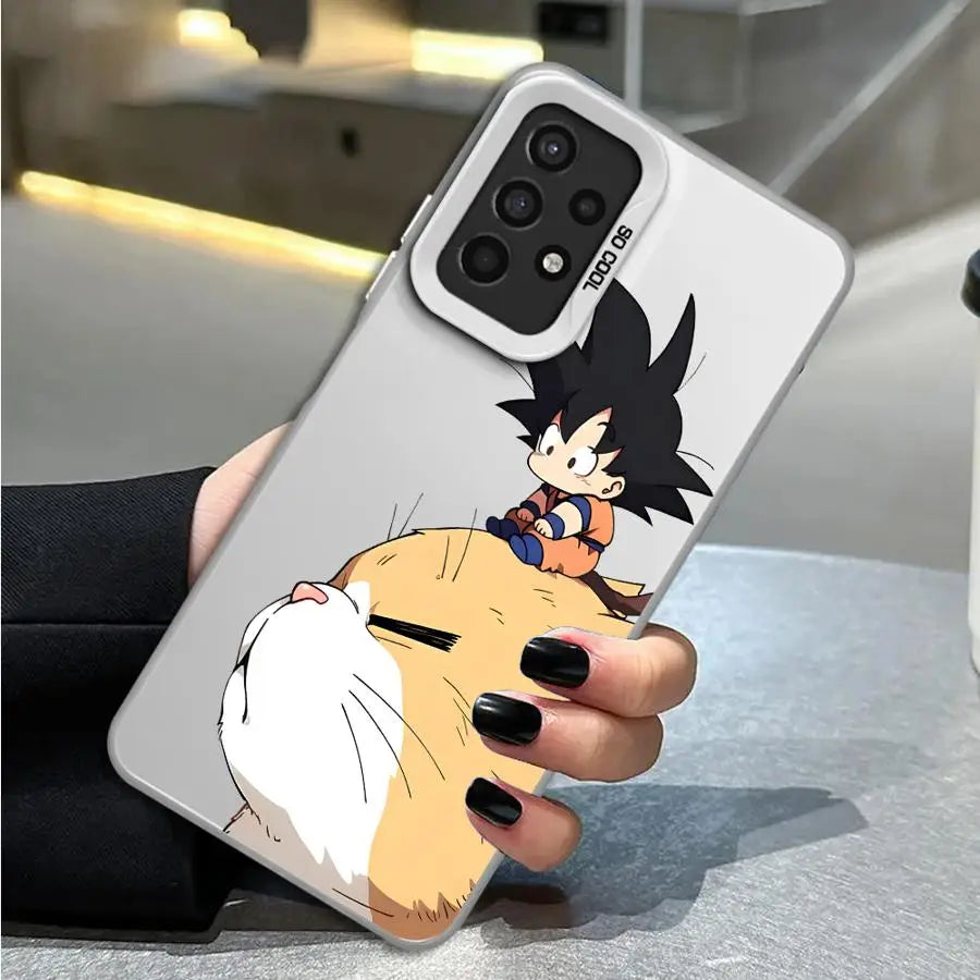 Shell Phone Case For Samsung For Galaxy A25 A16 A34 A13 A22 A24 A32 A14 A23 A12 A15 Dragon Ball Goku