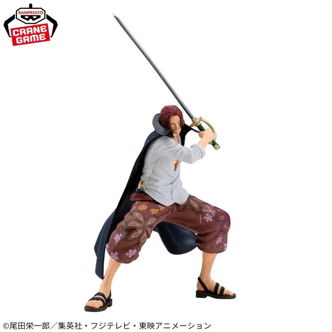 Banpresto One Piece Shanks Figure – Original BANDAI PVC 22cm Collectible Model