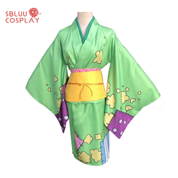 One Piece Wano Country Otama Cosplay Costume – Anime Kimono Outfit