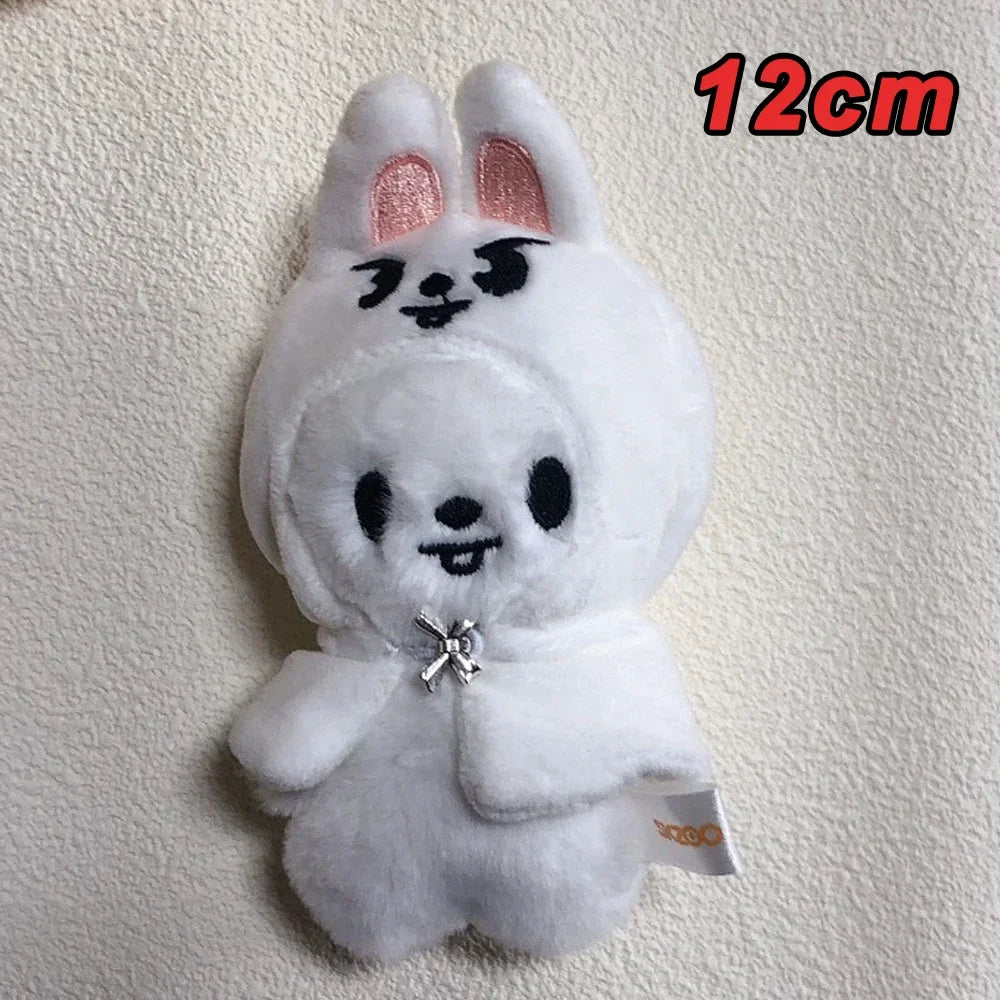 300style 10/22cm Skzoo Plush Bag Toy Kawaii Stray Wolf Plush Cartoon Stuffed Animal Doll Kawaii Toy Room Decor Children Gift