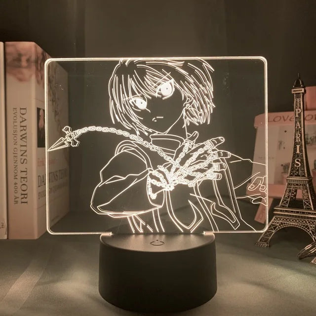Anime Hunter X Hunter Led Night Light Killua Zoldyck Figure Nightlight Color Changing Usb Battery Table 3d Lamp Gift for Kids