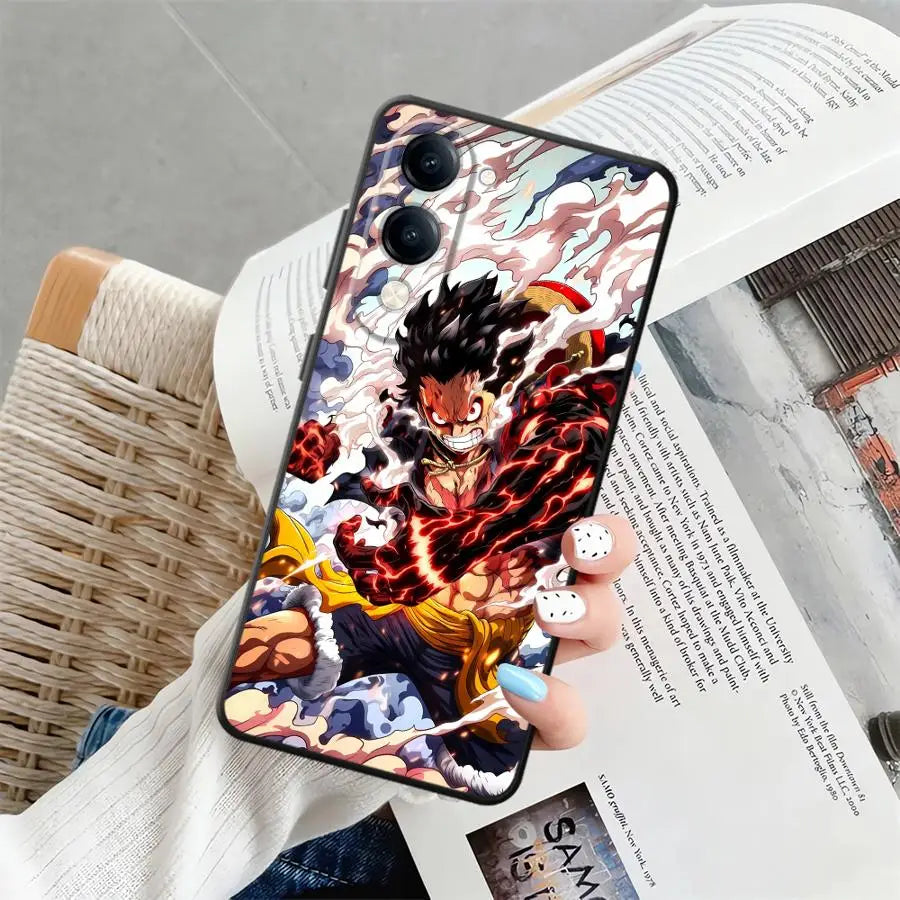 Phone Cover Case for Vivo Y33S Y35 Y19 Y02 Y11 Y22 Y16 Y17 Y12 Y15S Y30 Y20 Y21 Y31 Y36 Y27 Luffy Ones Pieces