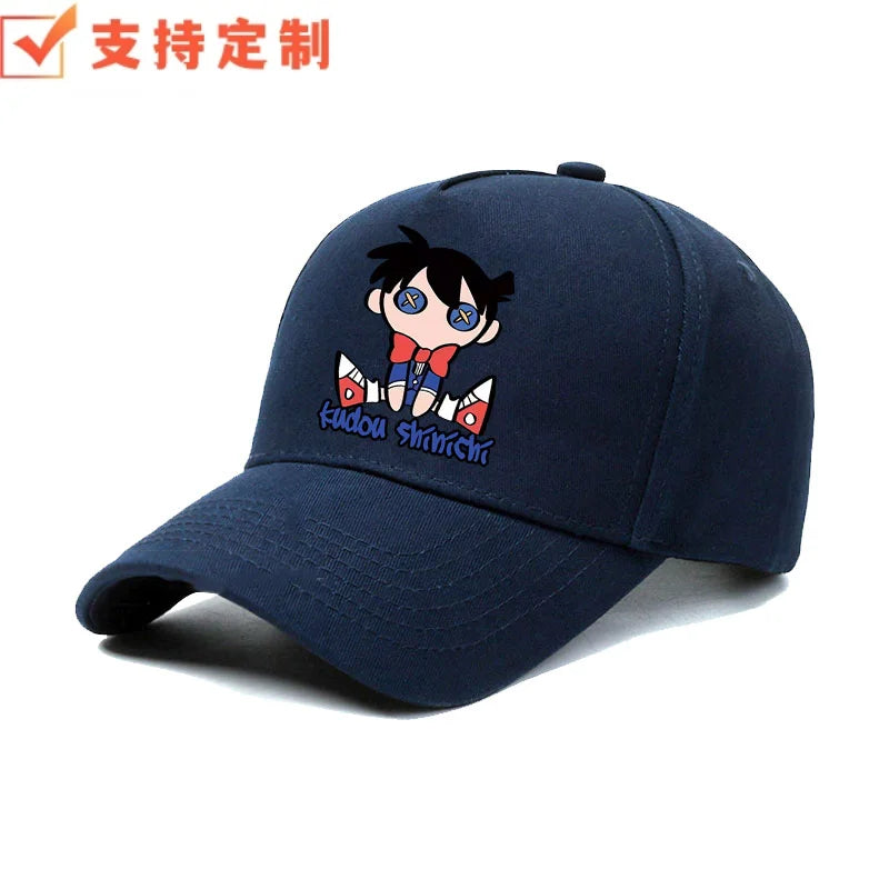 Detective Conan anime Kid the Phantom Thief sunshade baseball cap for men, outdoor casual duckbill hat, holiday gift.