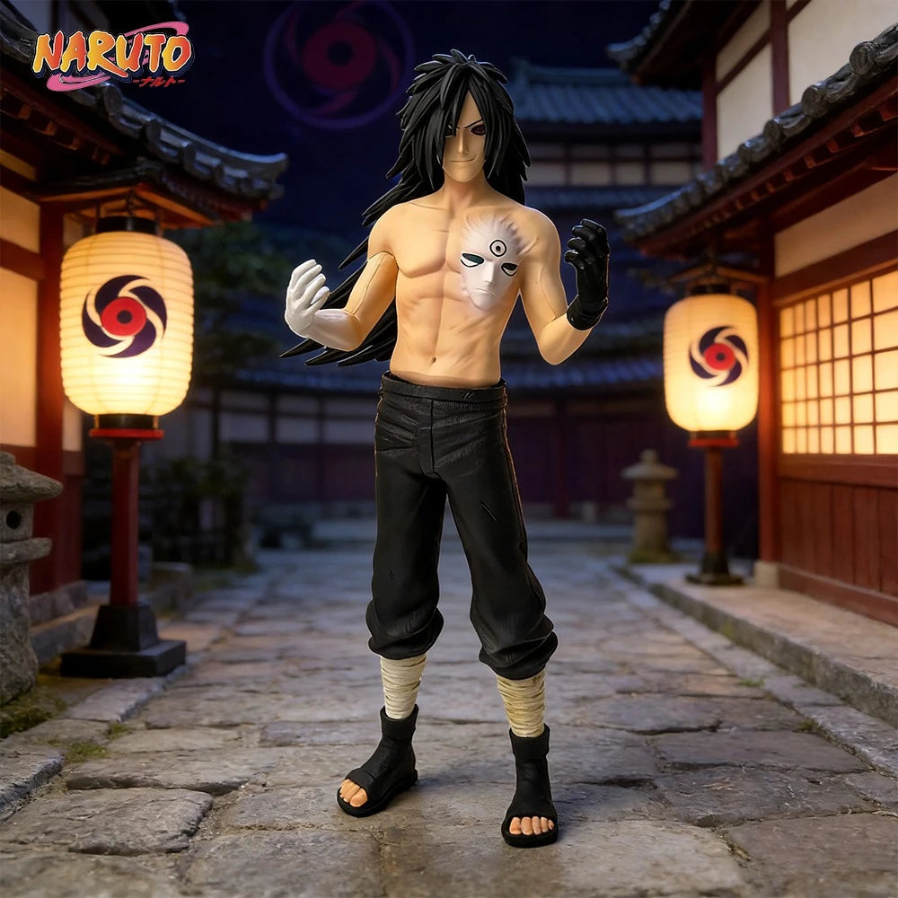 28.5cm/11.22in Anime NARUTO Figure Uchiha Madara Action Figures Pvc Collection Model Toys for Children Gifts
