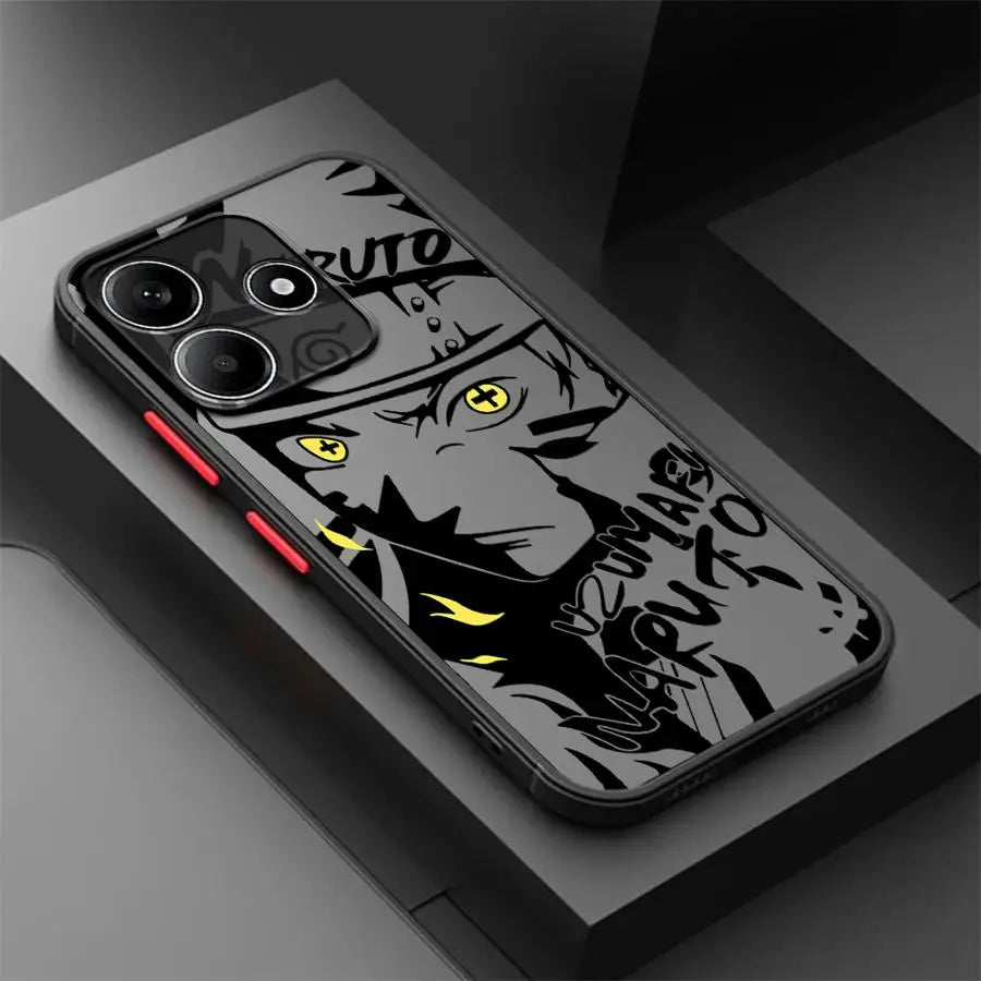 Anime Cool-N-Narutos Soft shell Phone Case for Xiaomi Poco C50 C51 C40 X5 Pro X3 NFC M5s X3 Pro X4 Pro 5G F3