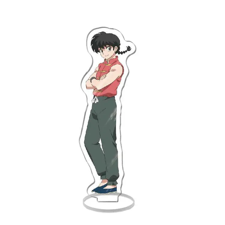 Anime Ranma 1/2 Nibun No Ichi Acrylic Stand Model Plate Decoration Desk Figure Display Friends Girls Gift Cartoon New Product