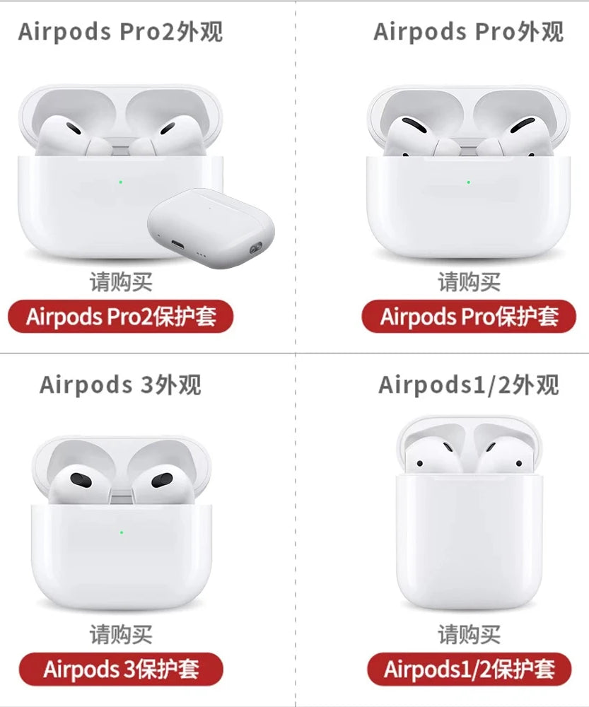 Spy x Family AirPods Case – Yor, Anya & Loid Forger Soft Cover for AirPods 1/2/3/Pro