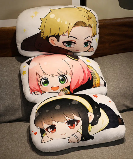 Hot Sales SPY×FAMILY  Anime Pillow Doll Kawaii Anya Yor Loid 30cm Toy Children Pillow Backpack Pendant Accessories