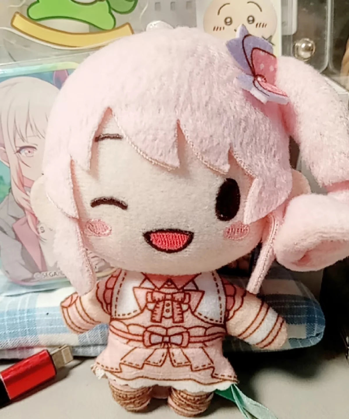 10cm Pjsk Plush Doll Toys Project Sekai Akiyama Mizuki Stuffed Plushies Keychain Yoisaki Kanade Pendant Backpack Bag Decor