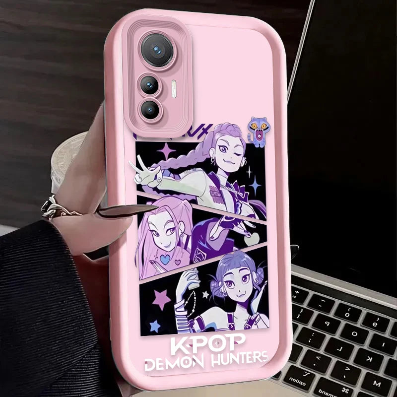 D-demon H-Hunters K-Kpop Case For Xiaomi Poco X7 X6 X5 X3 NFC F7 F6 F5 F3 M7 M6 Pro 4G 5G Mi 12 11 Lite NE 5G 12T 11T 14T Pro