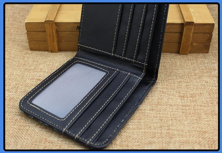 Anime Attack on Titan Short PU Leather Wallet Cute Synthetic Bifold Purse Gift for Manga Fans