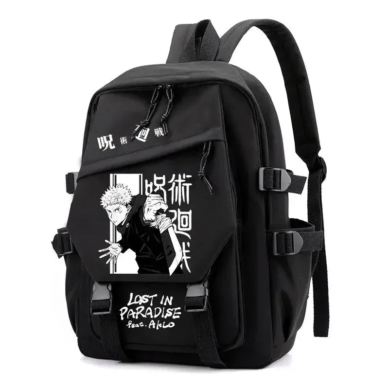 Jujutsu Battle School Bag, Knotweed Yuhito, Fushiguro, Anime, Japanese Personality, Student, Backpack, Holiday Gift