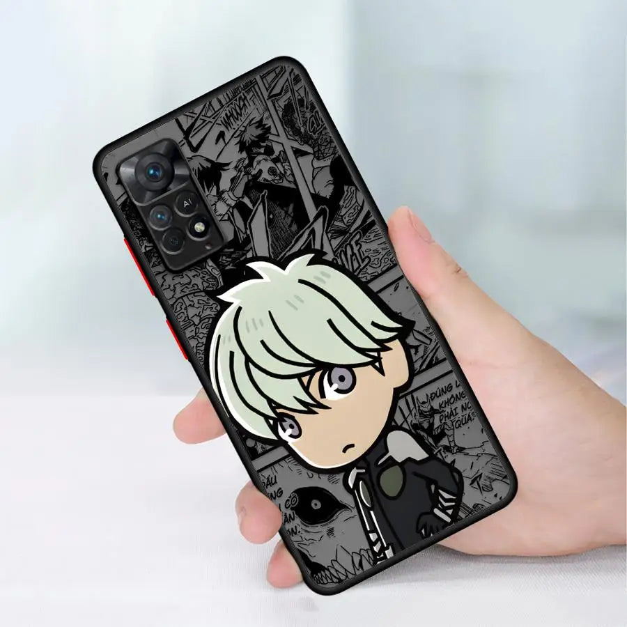 Anime Kaiju No.8 Phone Case for Xiaomi Redmi Note 11Pro 11T 14 10Pro 9 11S 9S 12 13 Pro 10S 9Pro 11 8 Matte Cover