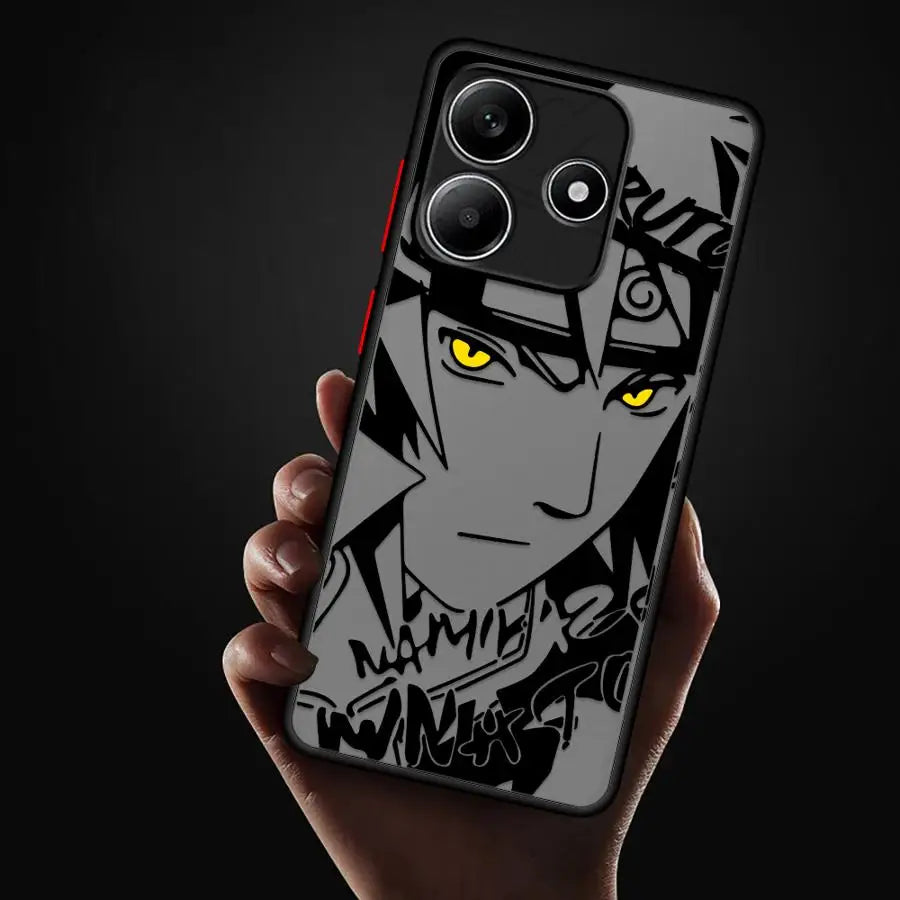 Anime Cool-N-Narutos Soft shell Phone Case for Xiaomi Poco C50 C51 C40 X5 Pro X3 NFC M5s X3 Pro X4 Pro 5G F3
