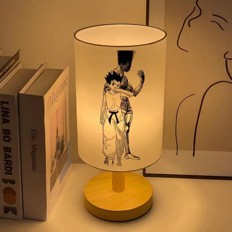 HUNTER Decorative Night Light Jessie Sot Anime Student Bedroom Soft Light Eye Protection Reading Light holiday gift