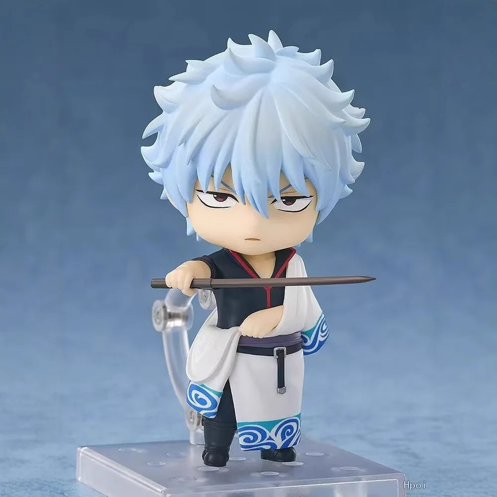 10cm Gintama Sakata Gintoki Action figure toys collection doll Christmas gift with box