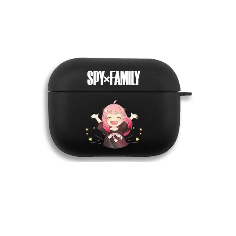 Spy x Family AirPods Case – Yor, Anya & Loid Forger Soft Cover for AirPods 1/2/3/Pro