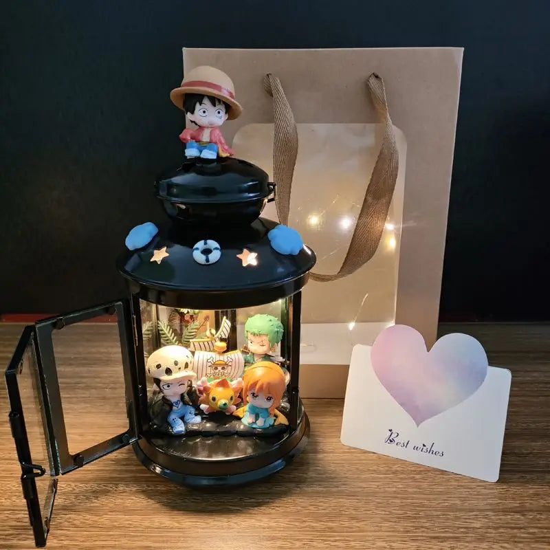 Luffy One Piece DIY Desk Lamp – Anime Night Light