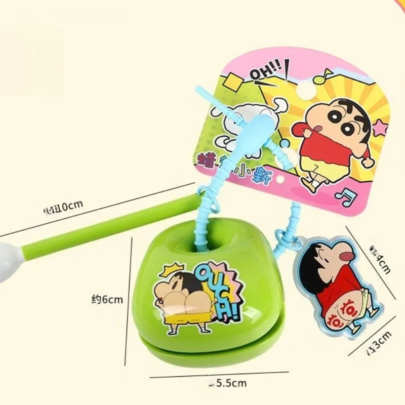 Crayon Shin-chan Keychain Anime Doll Pendant Keyrings for Men Women Phone Bag Hanging Jewelry Decoration Car Key Ring
