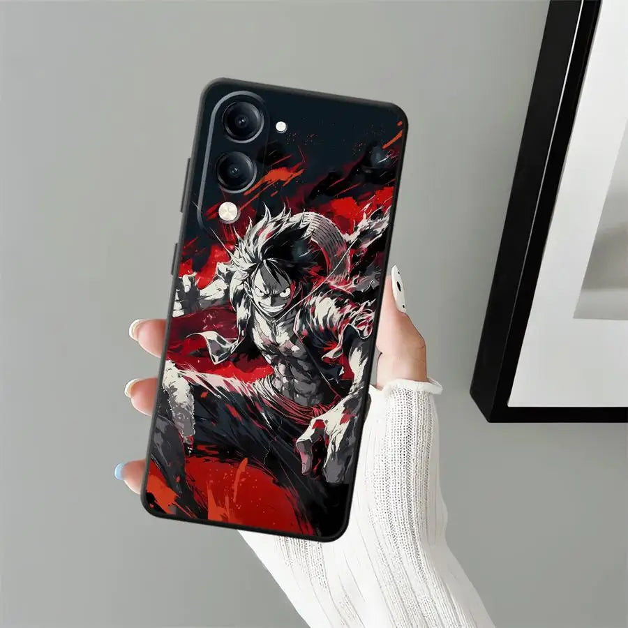 Phone Cover Case for Vivo Y33S Y35 Y19 Y02 Y11 Y22 Y16 Y17 Y12 Y15S Y30 Y20 Y21 Y31 Y36 Y27 Luffy Ones Pieces