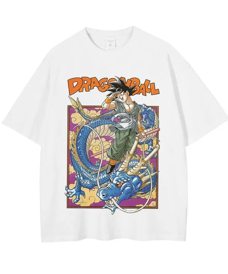 Dragon Ball Z Streetwear T-Shirt – Anime Graphic Cotton Tee