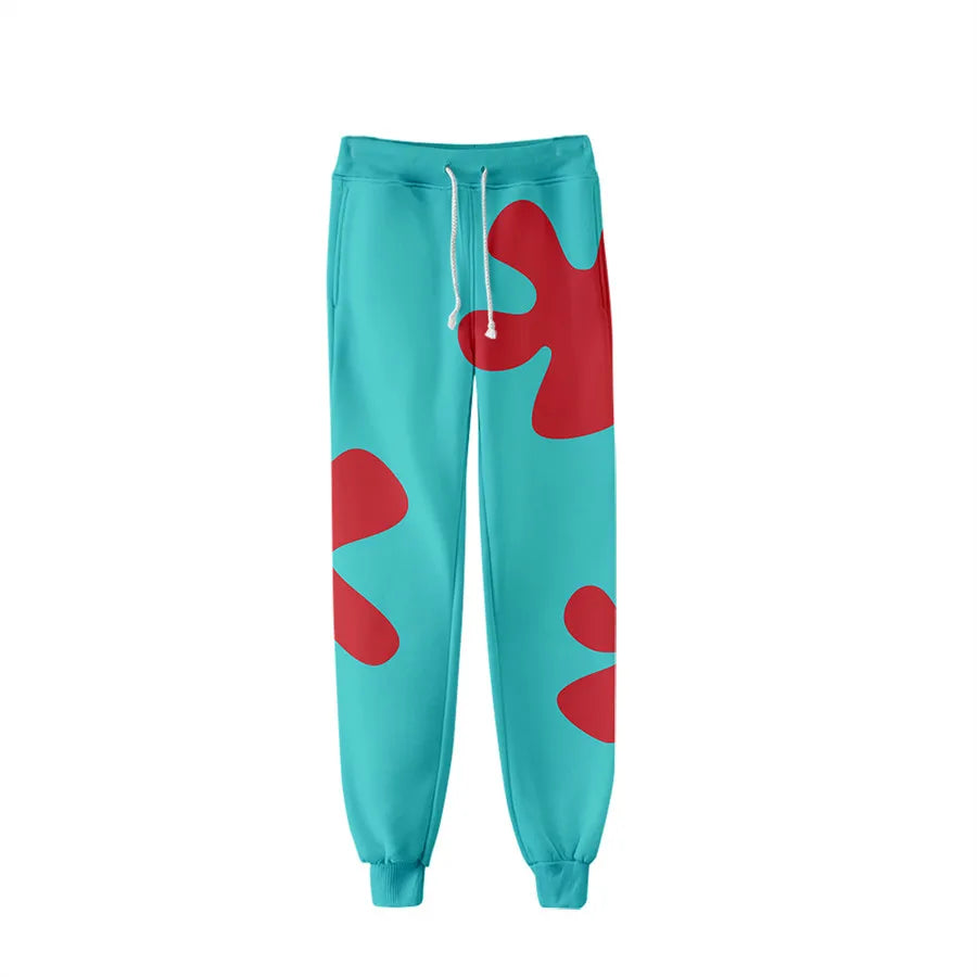 Anime Patrick Star 3D Joggers Pants Men/Women Casual Trousers Harajuku Hip Hop Sweatpants Pantalon Homme Streetwear