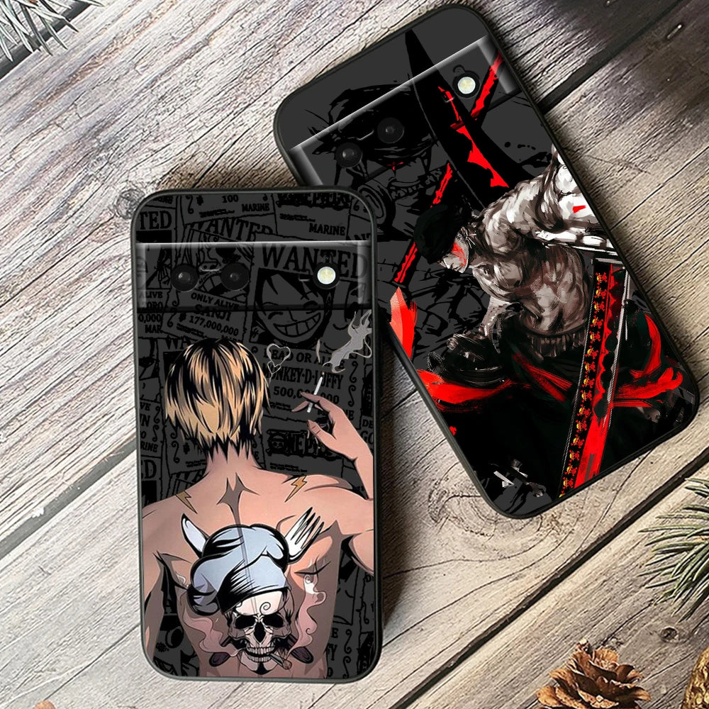 One Piece Shockproof Silicone Case – Google Pixel 4 to 9 Series