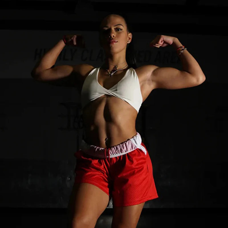 Baki Hanma Anime Shorts – Men's Streetwear Beach Shorts with Elastic Waist