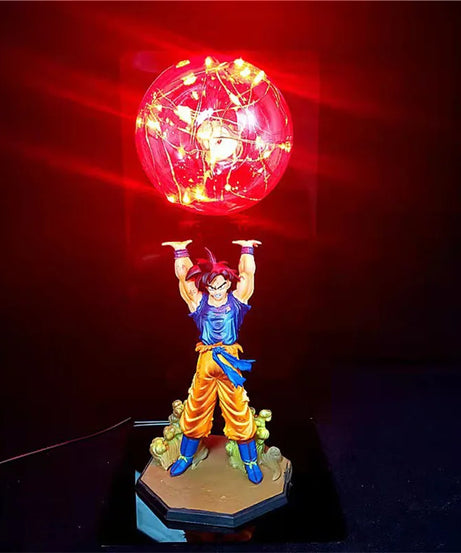 Dragon Ball Z Son Goku LED Action Figure Lamp – 5 Styles Collectible Decor