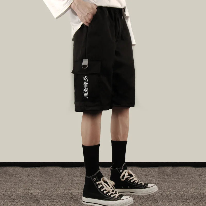 Jujutsu Kaisen Five Strips of Wushu Shorts Anime peripherals Character Beach Pants Casual Daily Sports Overalls Fan Gift