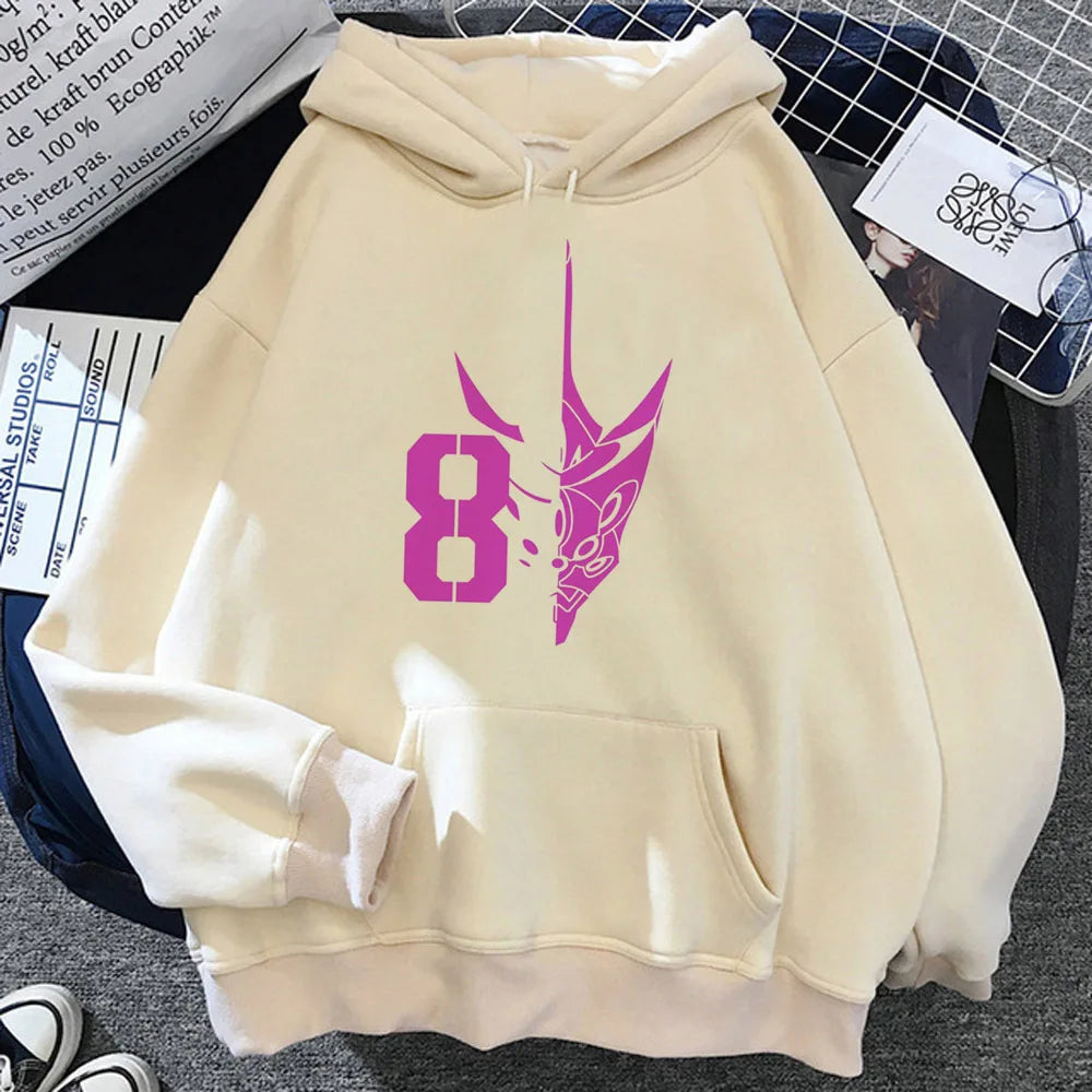 Kaiju No. 8 Hoodie – Y2K Anime Streetwear Pullover