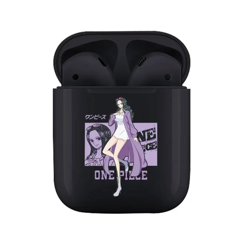 ONE PIECE Luffy Wireless Headset Anime Bluetooth 5.0 Sports Headphones Touch Control Long Standby Headset Birthday Gift