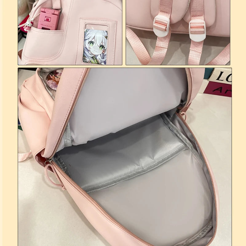 College Style Fashionable Backpack for Students Large Capacity Backpack for Women Highvalue Outdoor Backpack