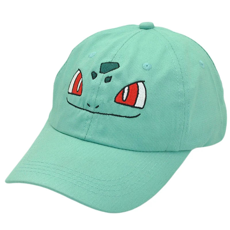 Pokémon Bulbasaur Baseball Cap – Unisex Cotton Outdoor Sports Hat