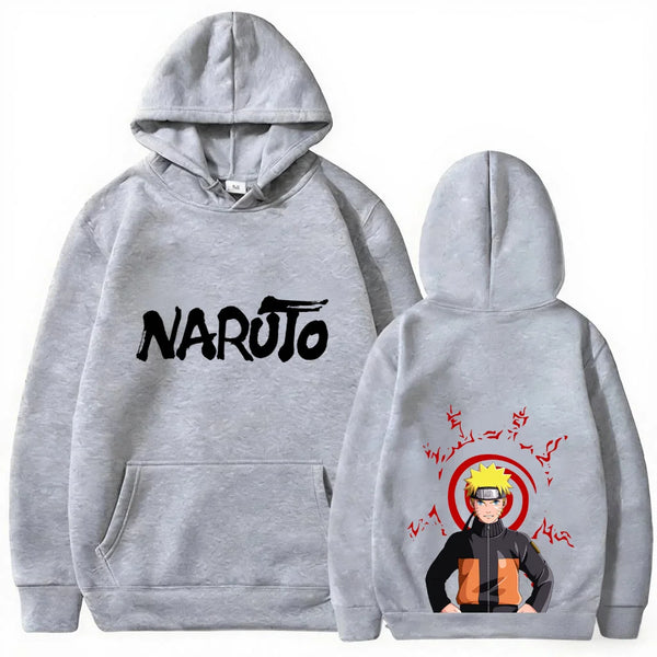 Naruto Anime Printed Teenager Hoodie – Autumn & Winter Pullover Top
