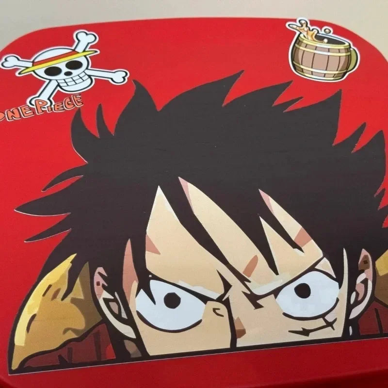 One Piece Luffy Zoro Trash Can Cute Home Large Large Capacity Creative Fashion Personality Portable Trash Can Kawaii