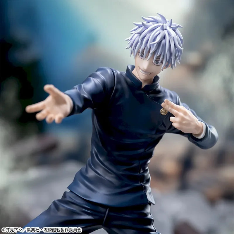 Jujutsu Kaisen Gojo Satoru Luminasta PVC 17cm Anime Character Model Image Collection Toys Gifts
