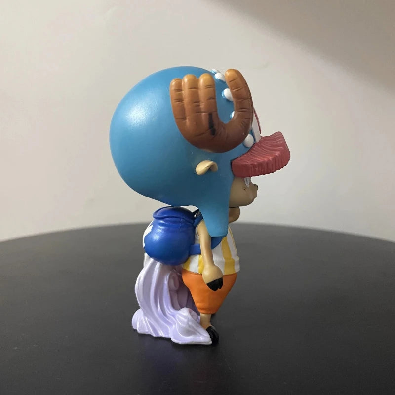 One Piece Tony Tony Chopper 10cm Mini PVC Figure Cute Anime GK Model Exquisite Statue Collectible Toy Desktop Decor Little Gift