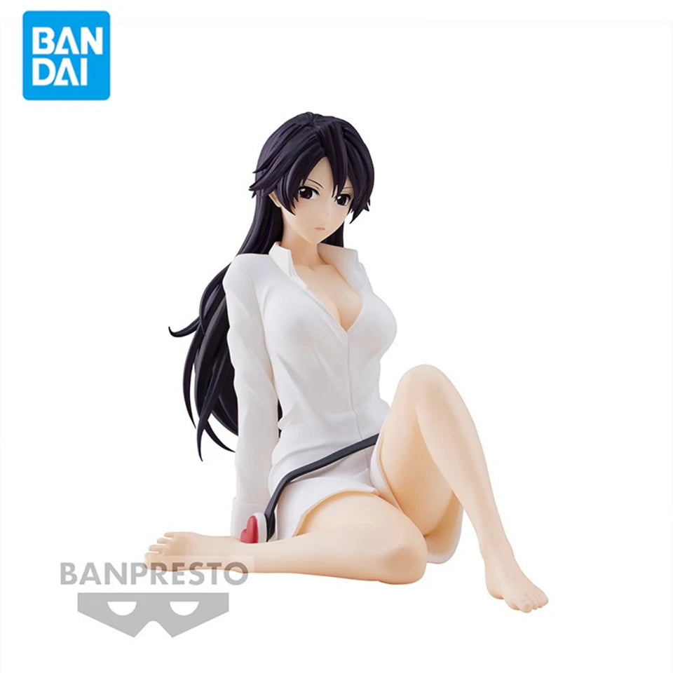 Genuine Banpresto Bleach Relax Time 11cm Bambietta Basterbine Action Figures Model Toys Kid Holiday Gift For Girls
