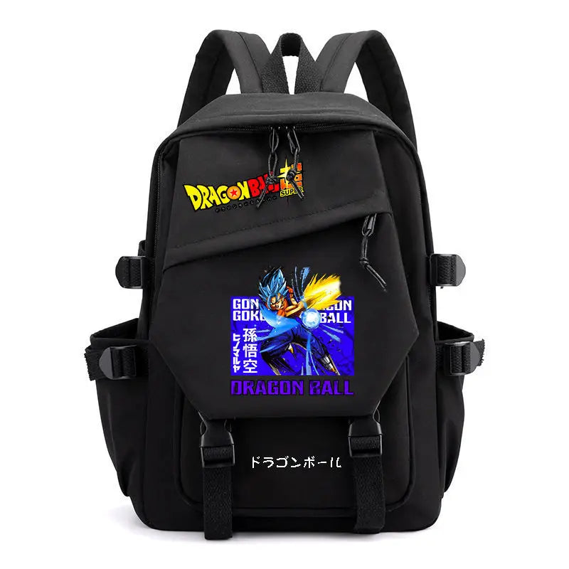 Dragon Ball animation peripheral creative cool personality Goku backpack student large capacity school bag school