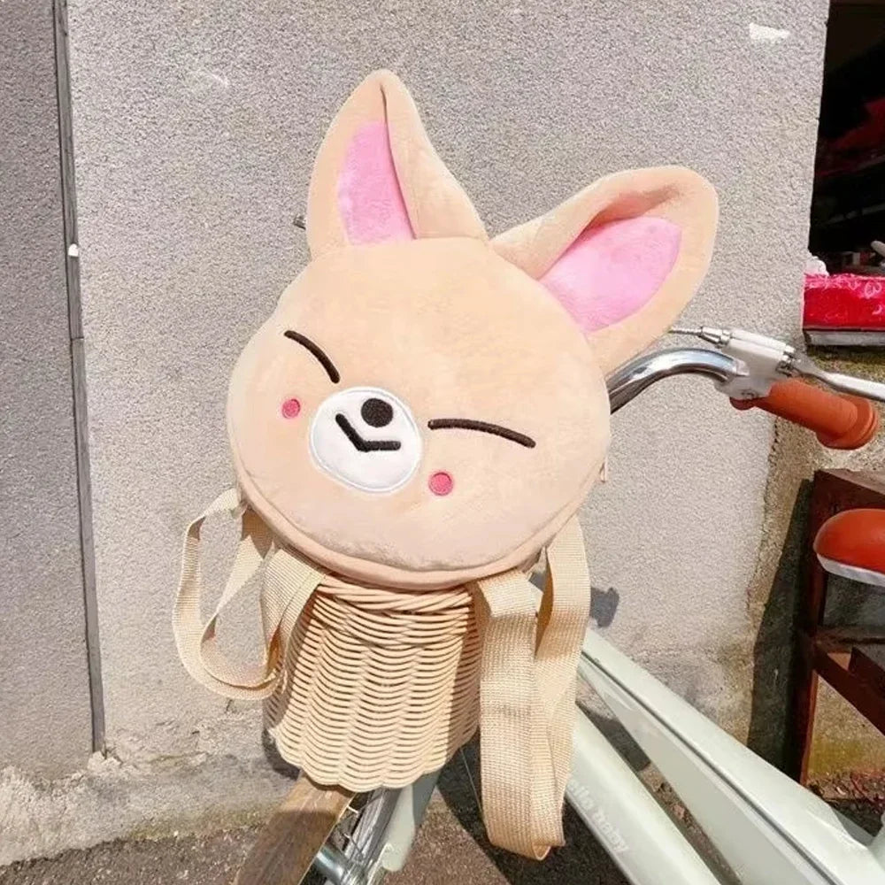 300style 10/22cm Skzoo Plush Bag Toy Kawaii Stray Wolf Plush Cartoon Stuffed Animal Doll Kawaii Toy Room Decor Children Gift