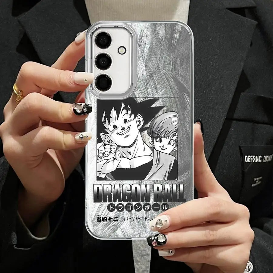 Phone Case for Samsung Galaxy A26 A15 A16 A13 A14 A33 A34 A21s A51 A52 A35 A36 A55 A23 A24 Soft Cover Anime Dragon Ball