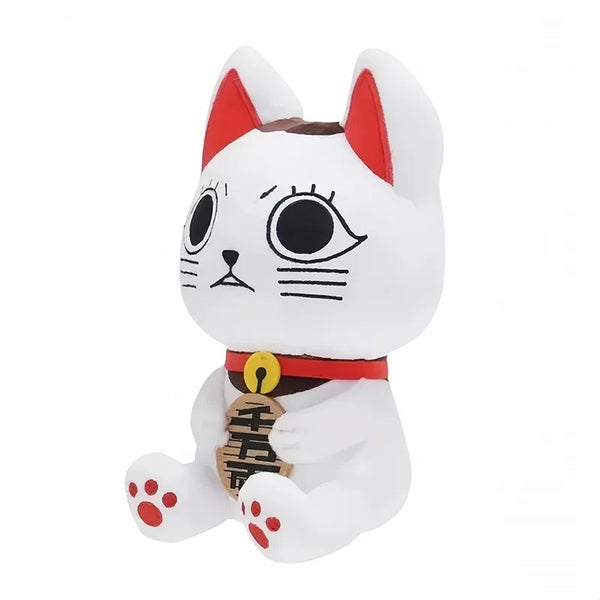 Dandadan Okarun & Momo Lucky Cat Plush Toy — 25cm