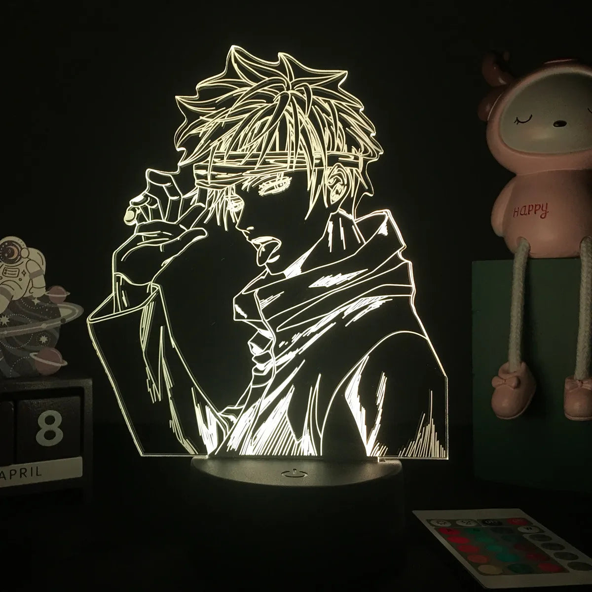Anime Lamp Satoru Gojo Jujutsu Kaisen Led Night Light for Birthday Gift Jujutsu Kaisen Nightlight Satoru Gojo Lamp Drop Shipping