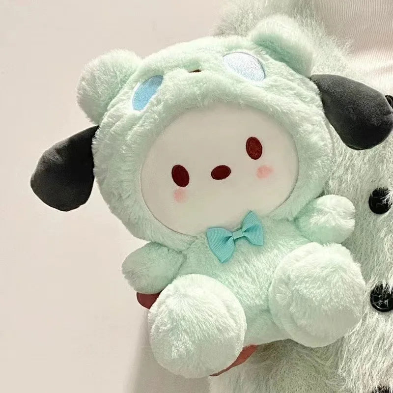 Sanrio 25Cm Anime Kuromid Toys Kawaii Mymelody Cinnamorol Plush Soft Stuffed Animals Doll Plushie Pillow Xmas