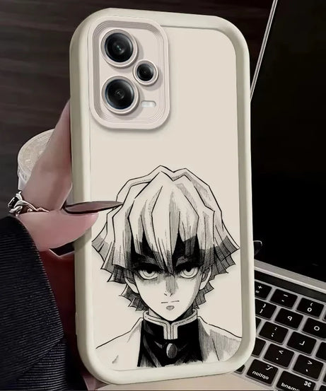 Anime A-Agatsuma Z-Zenitsu Phone Case For Redmi Note 13 12 Pro Plus 5G 13 12 Pro 4G 5G 11 10 Pro 12S 11S 10S Redmi 13C 12 Cover